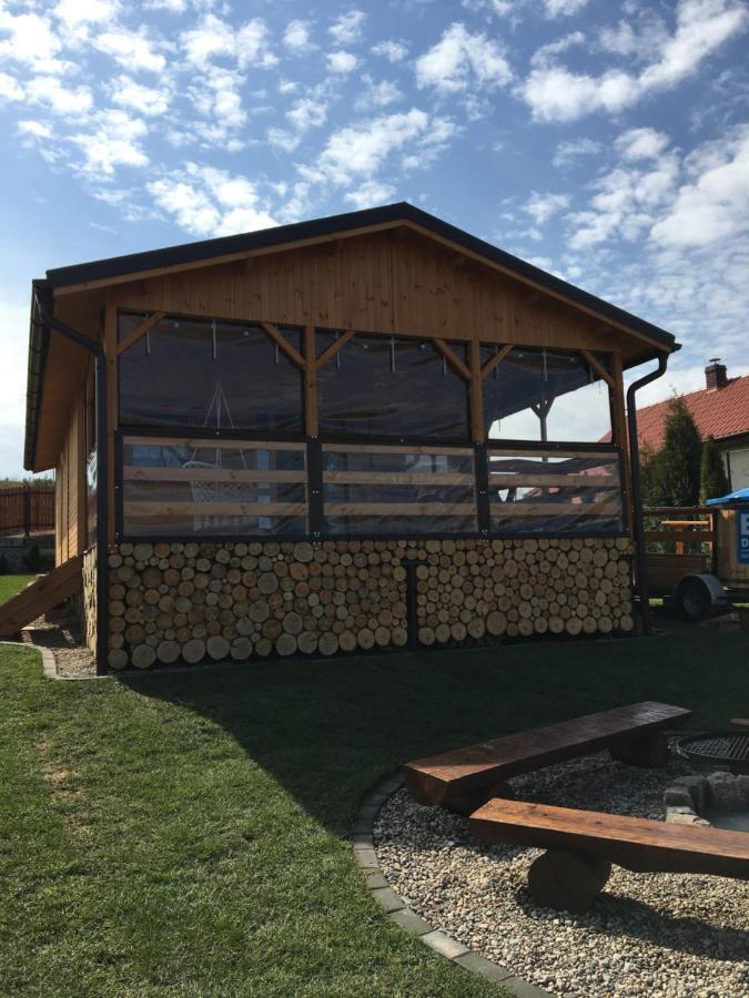 Siedlisko Nr 4A Nad Jeziorem Skarlinskim, Jezioro, Mazury, Domki Letniskowe Kurzetnik Kültér fotó